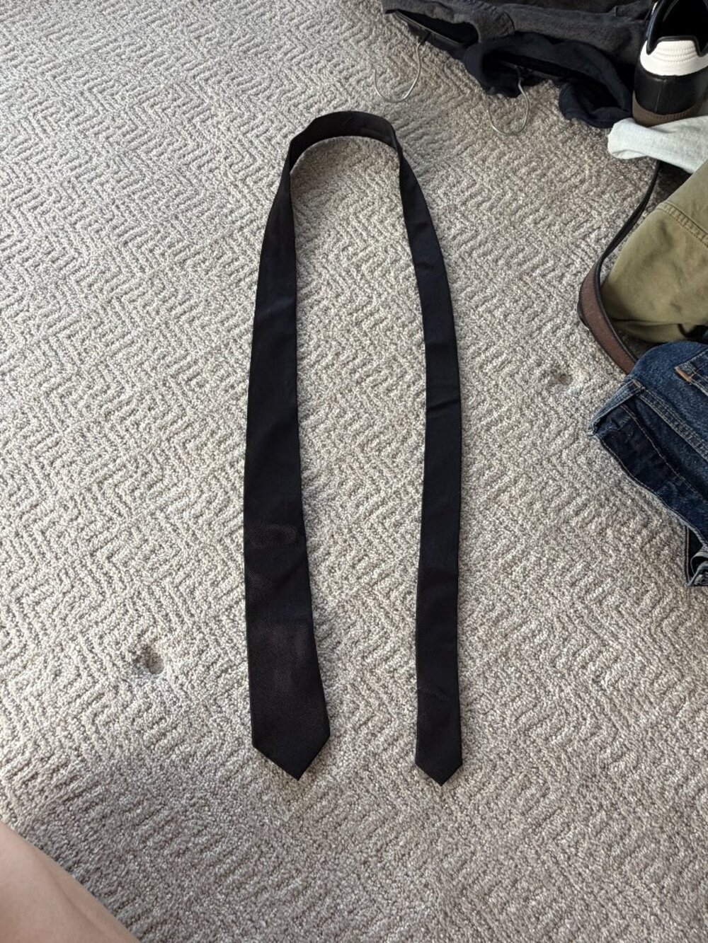 J.Crew The Silk Tie Black